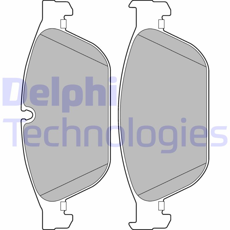 Remblokset Delphi Diesel LP2292