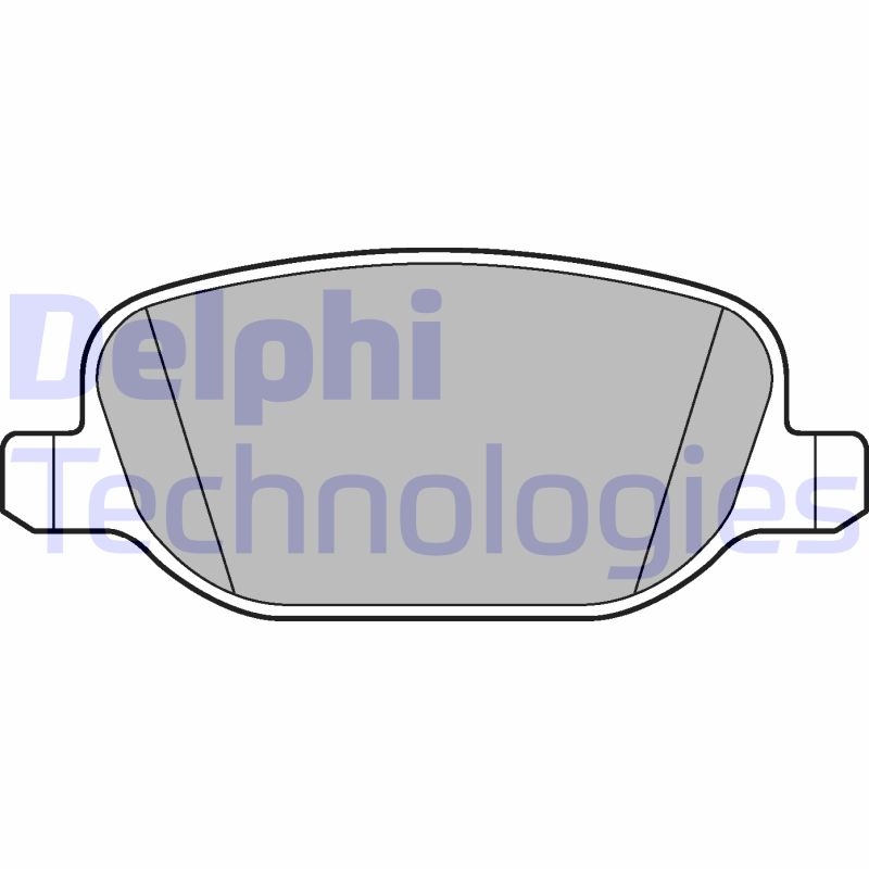 Remblokset Delphi Diesel LP2297