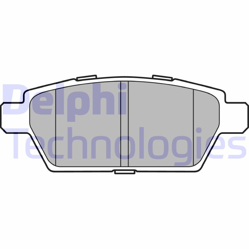 Remblokset Delphi Diesel LP2493