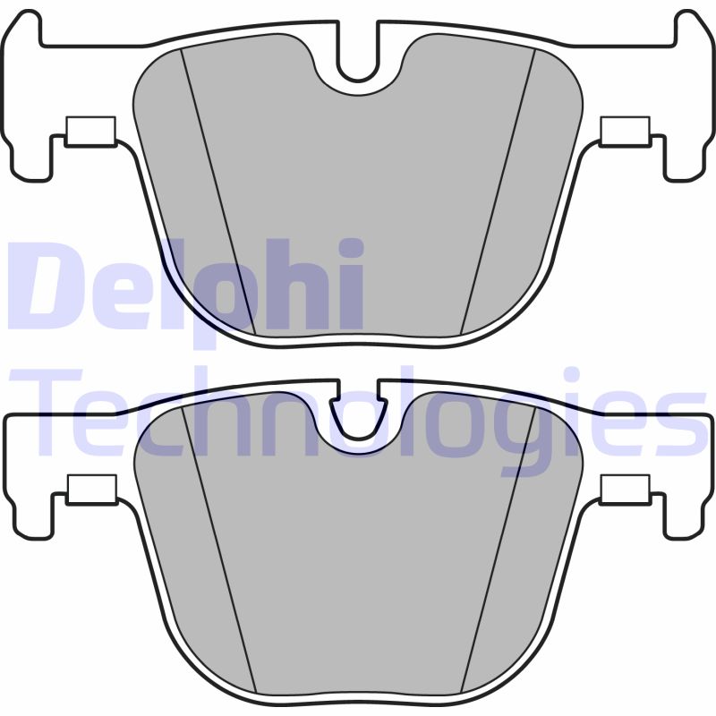 Remblokset Delphi Diesel LP2494