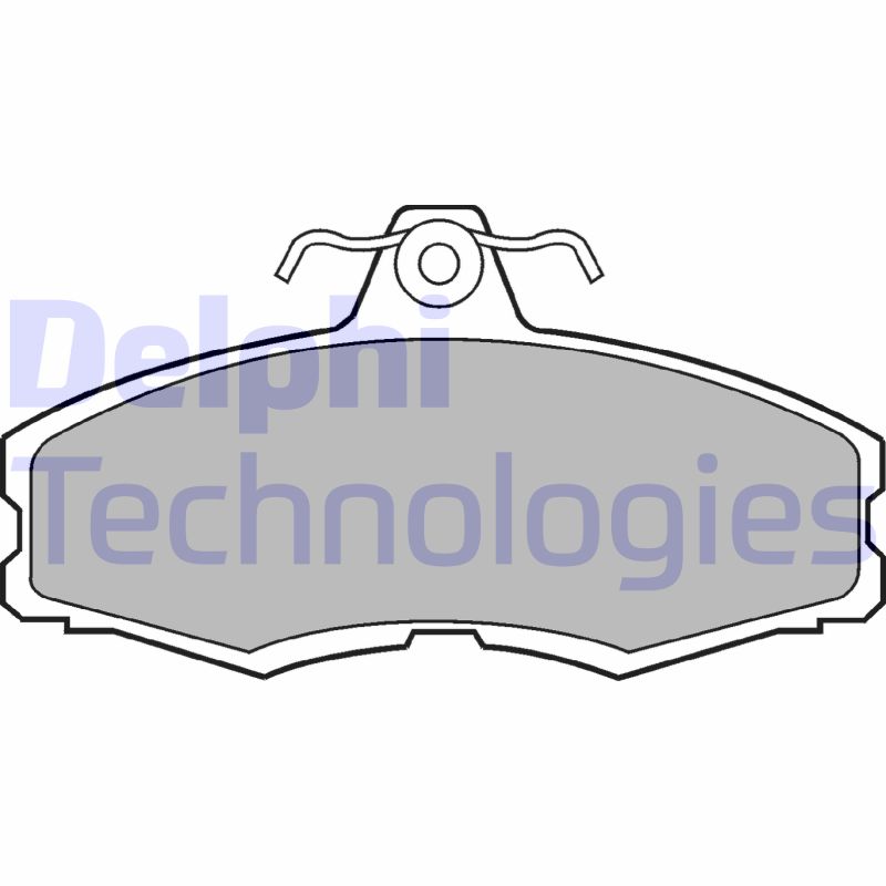Remblokset Delphi Diesel LP250