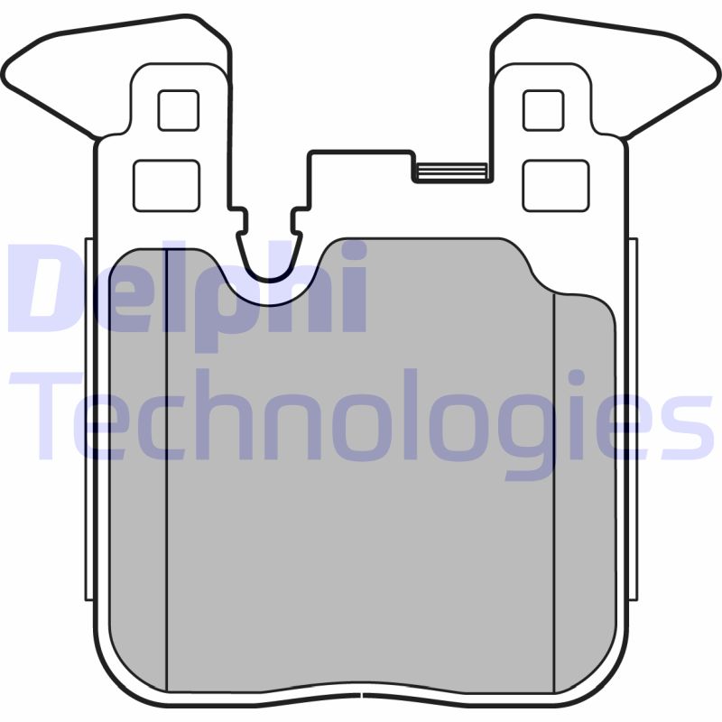 Remblokset Delphi Diesel LP2660