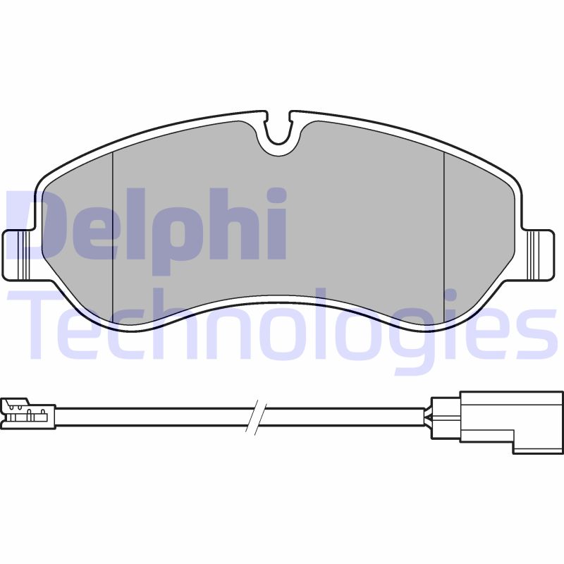 Remblokset Delphi Diesel LP2661