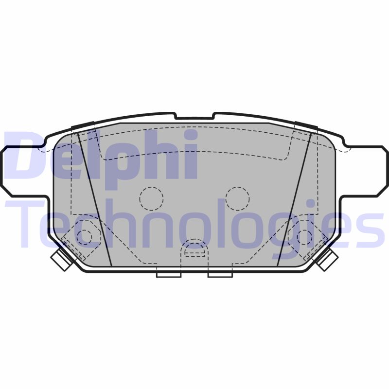 Remblokset Delphi Diesel LP2687