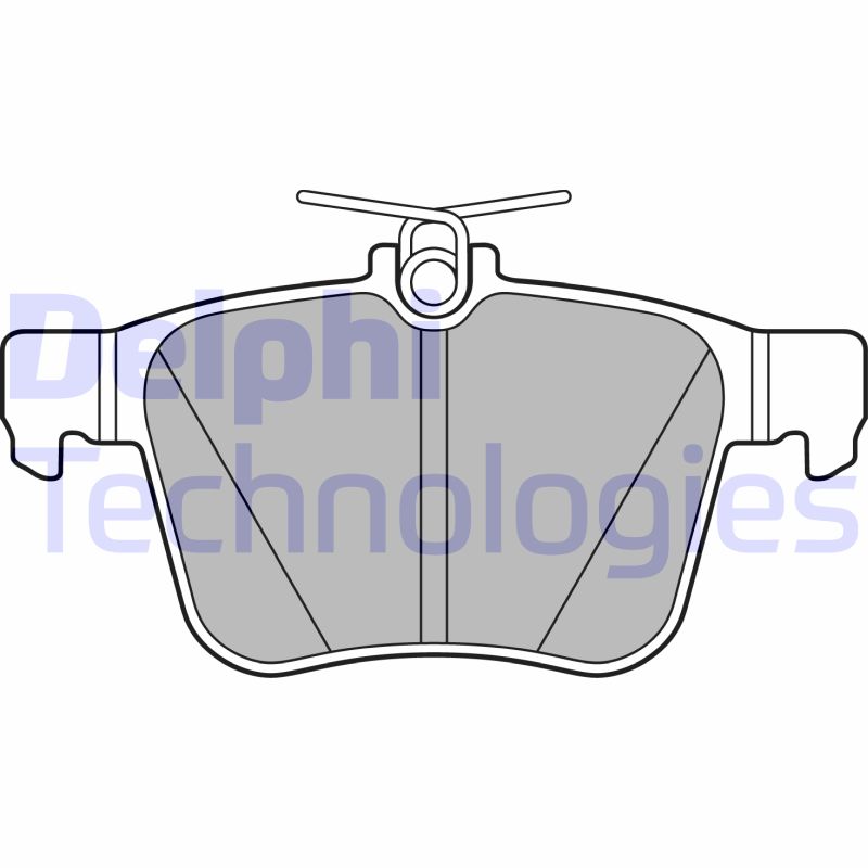 Remblokset Delphi Diesel LP2697