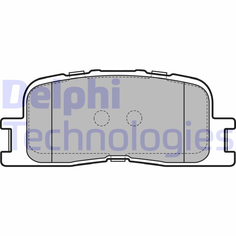 Remblokset Delphi Diesel LP2703