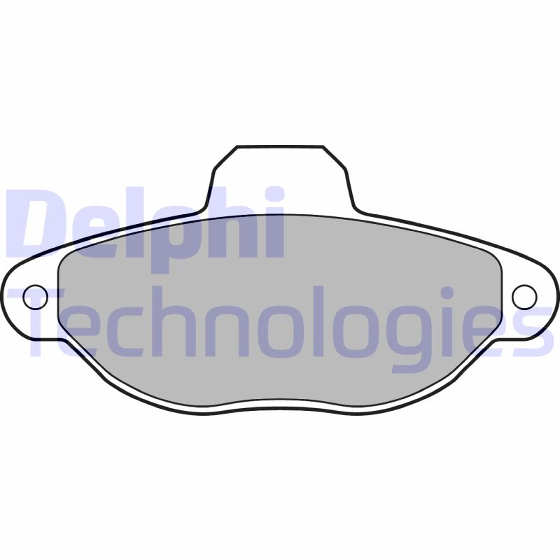 Remblokset Delphi Diesel LP2704