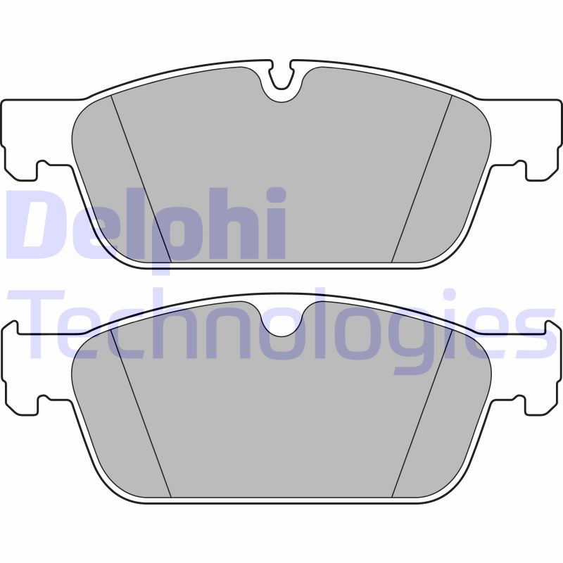 Remblokset Delphi Diesel LP2705