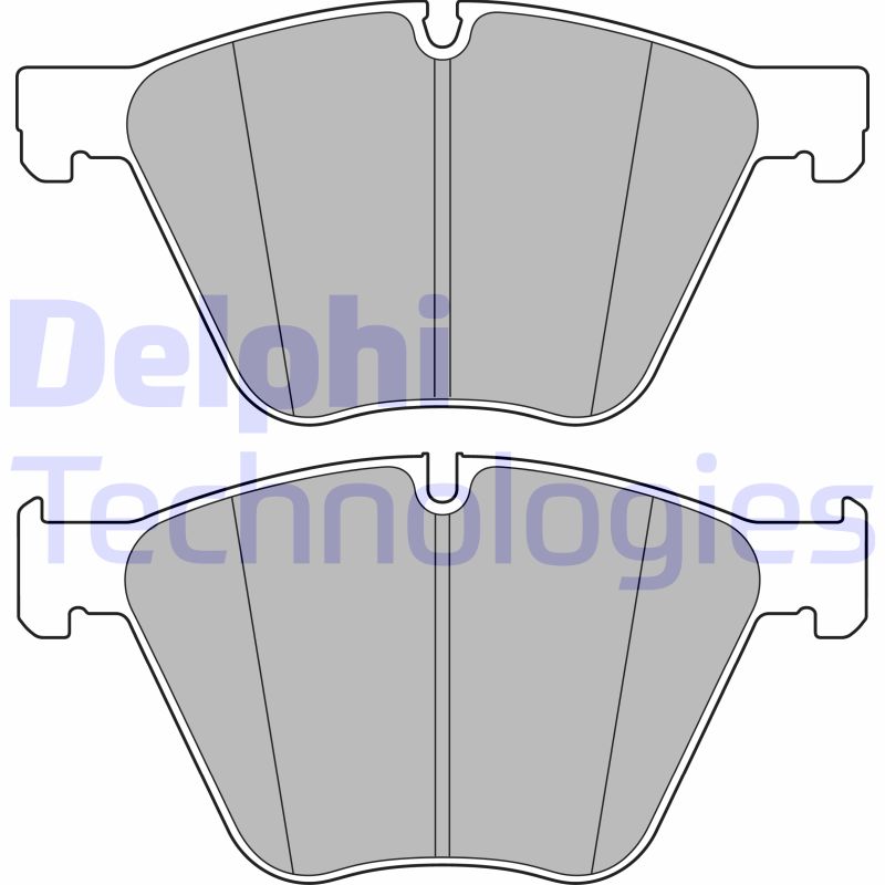 Remblokset Delphi Diesel LP2707