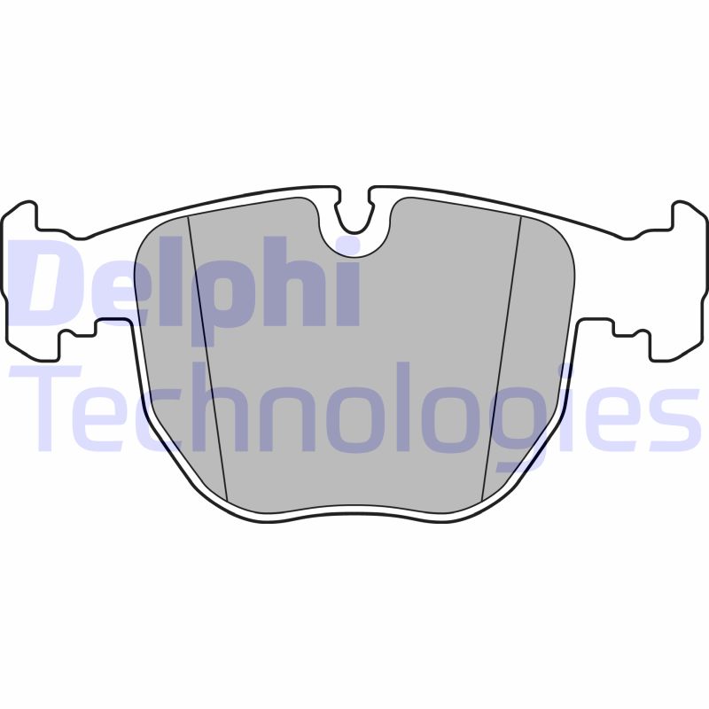 Remblokset Delphi Diesel LP2708