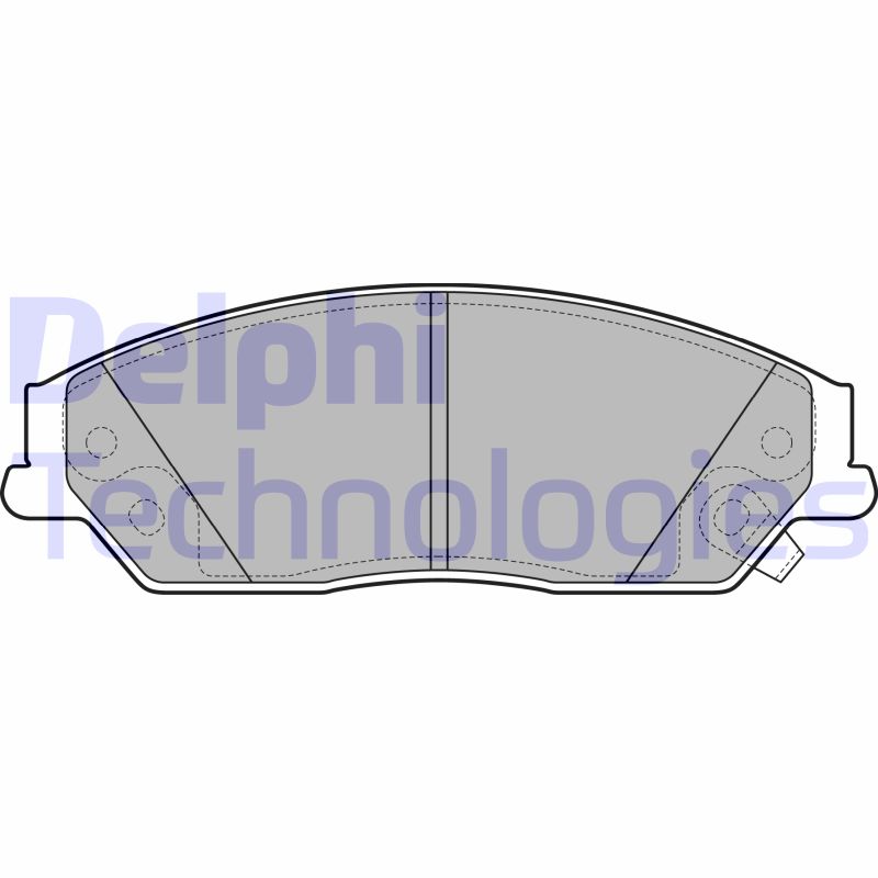 Remblokset Delphi Diesel LP2714