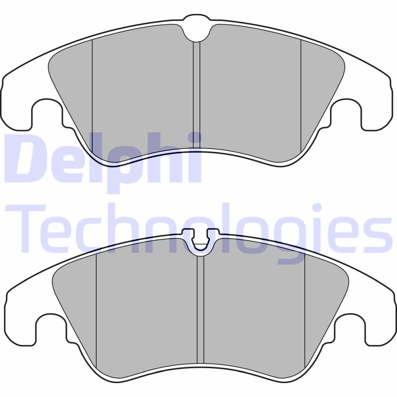 Remblokset Delphi Diesel LP2715