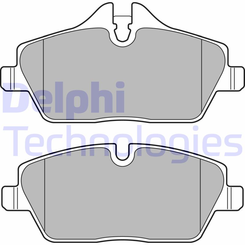 Remblokset Delphi Diesel LP2718