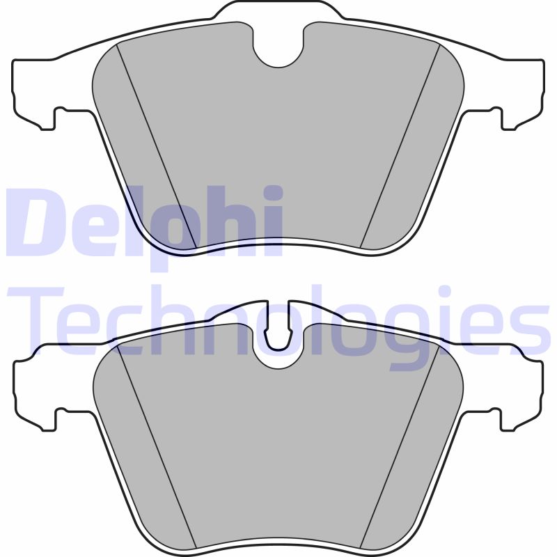 Remblokset Delphi Diesel LP2766