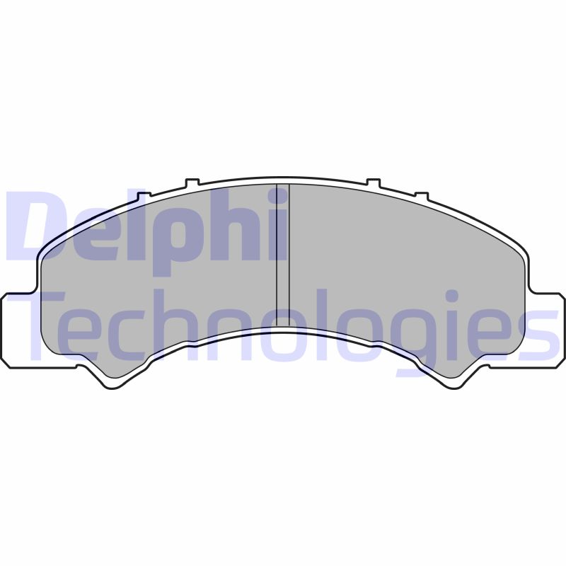 Remblokset Delphi Diesel LP2770