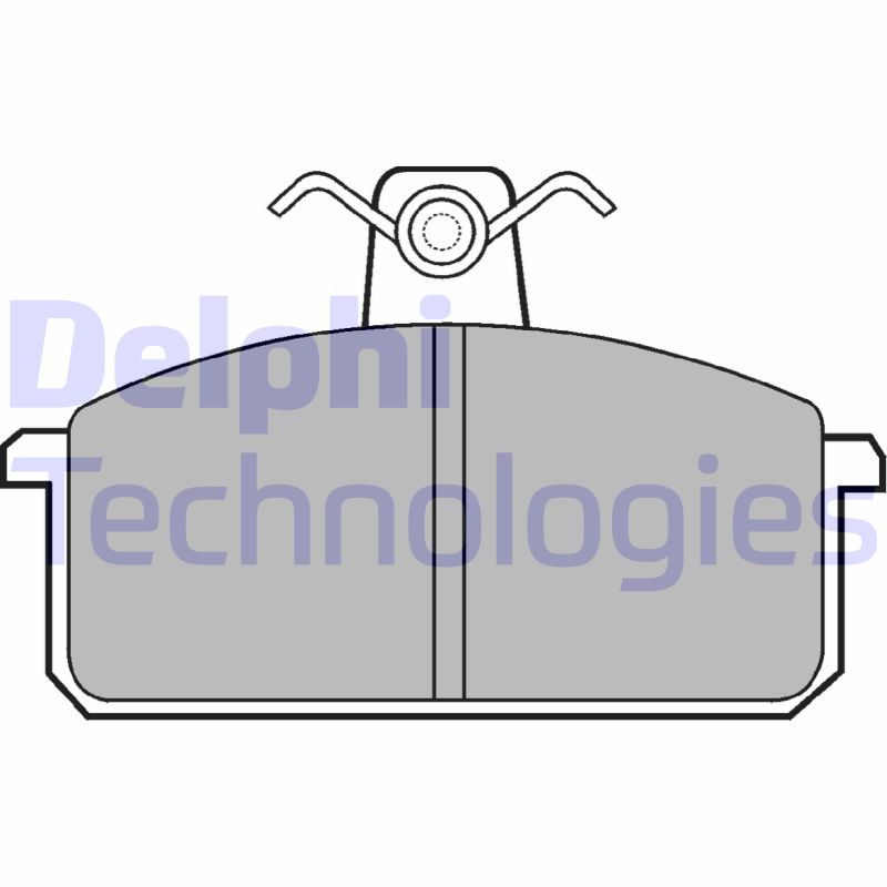 Remblokset Delphi Diesel LP305