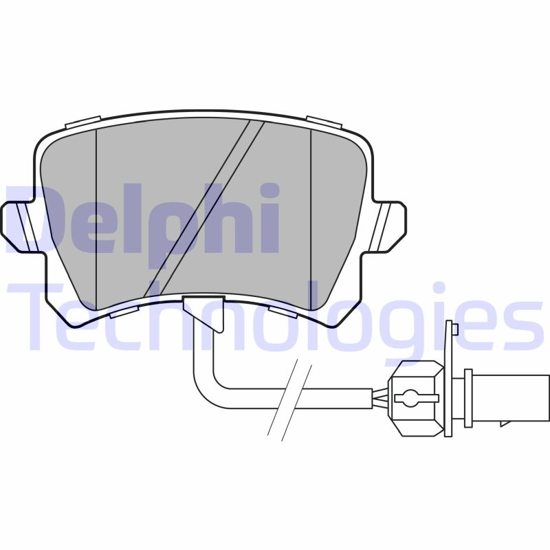 Remblokset Delphi Diesel LP3141