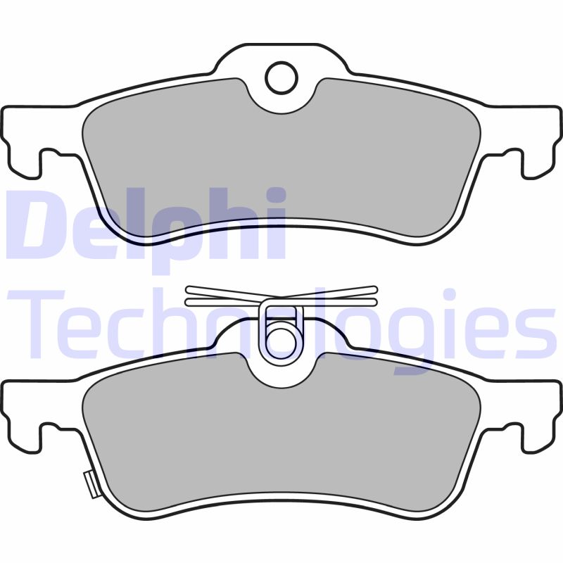 Remblokset Delphi Diesel LP3147