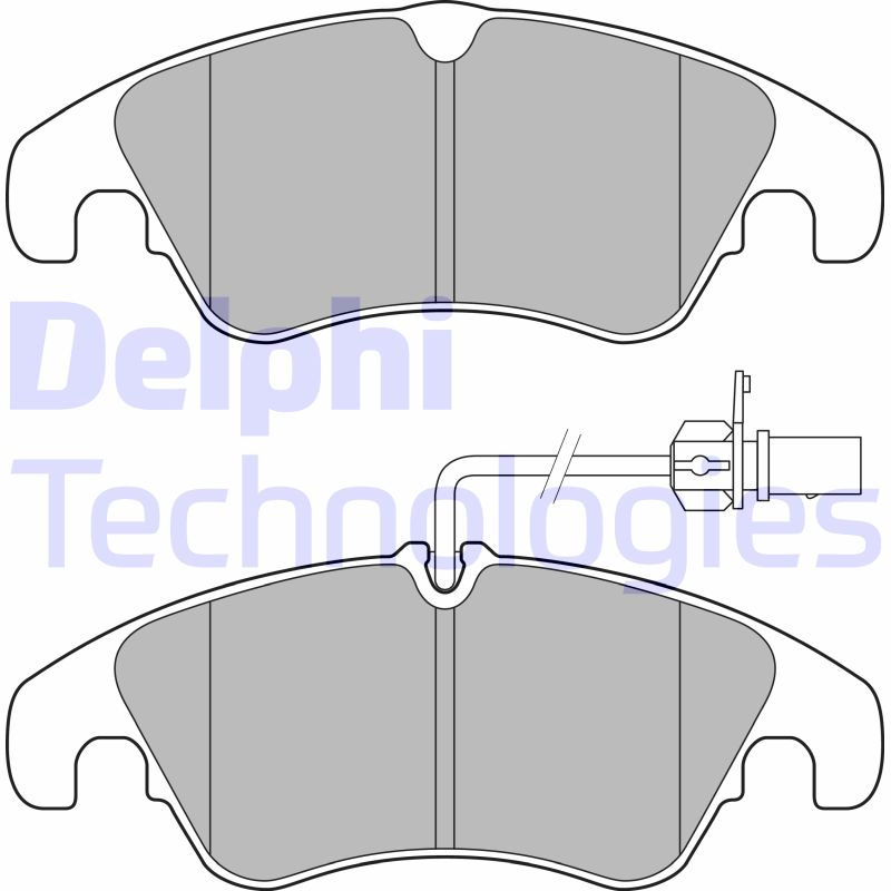 Remblokset Delphi Diesel LP3152