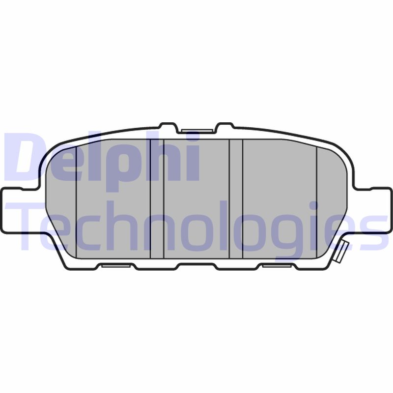 Remblokset Delphi Diesel LP3158