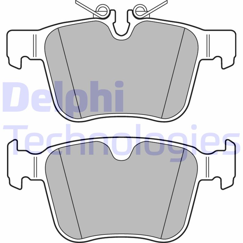 Remblokset Delphi Diesel LP3167