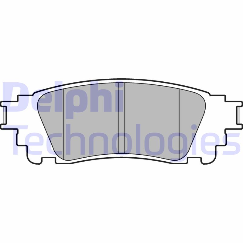 Remblokset Delphi Diesel LP3171