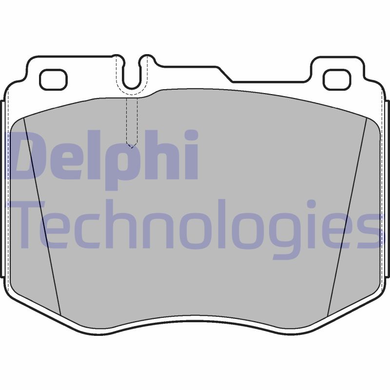 Remblokset Delphi Diesel LP3172