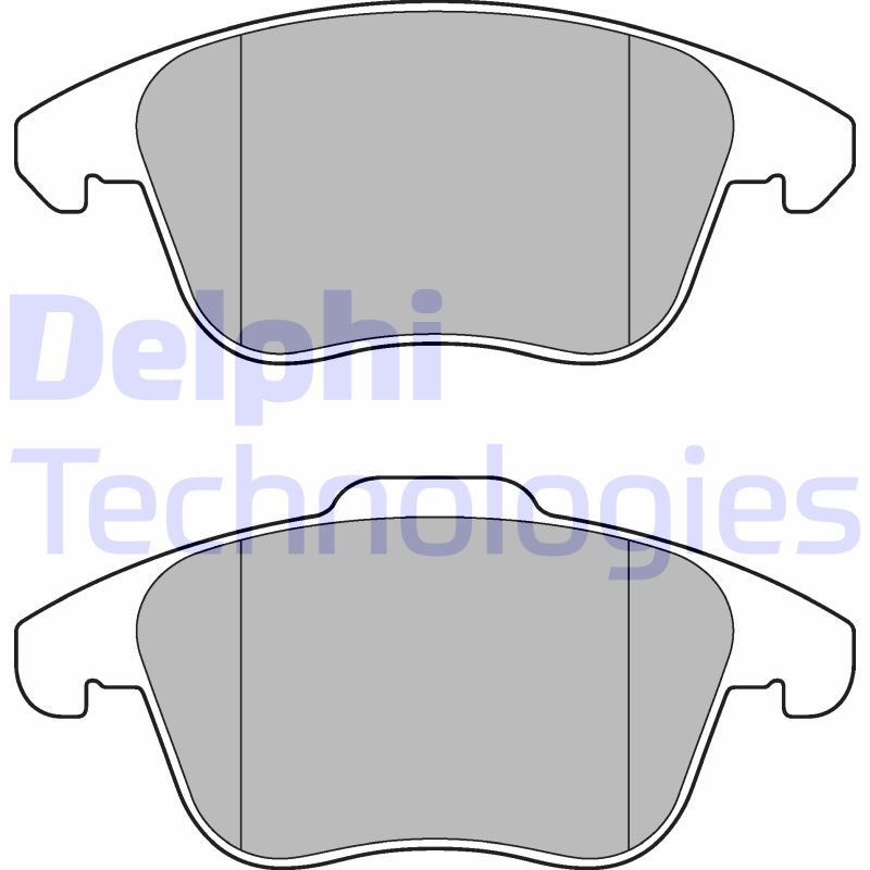 Remblokset Delphi Diesel LP3175