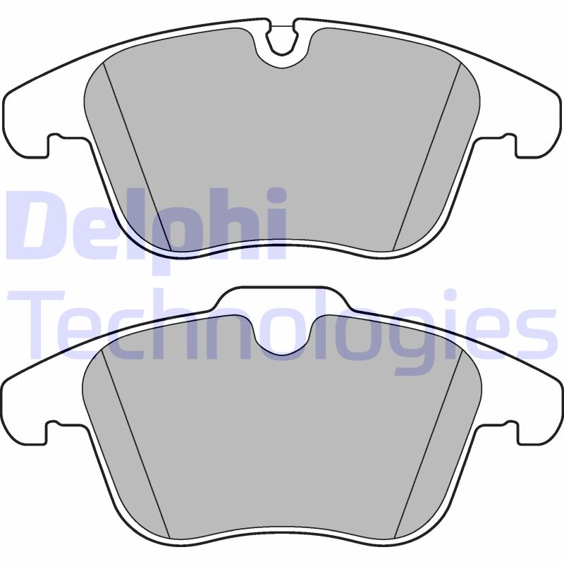 Remblokset Delphi Diesel LP3180