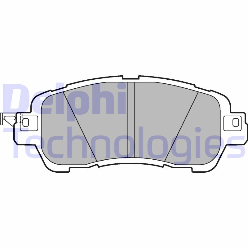 Remblokset Delphi Diesel LP3189
