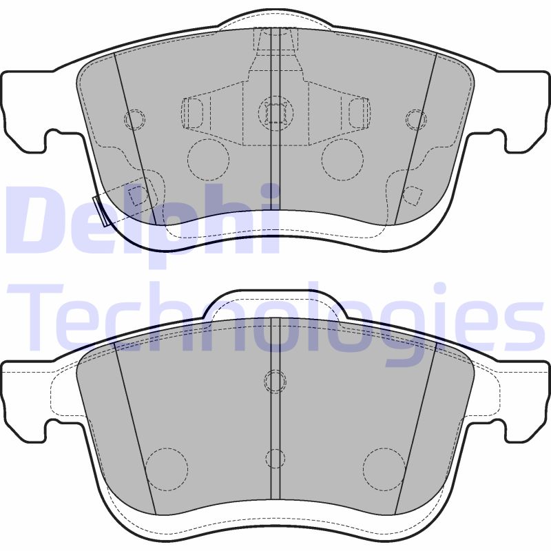 Remblokset Delphi Diesel LP3220