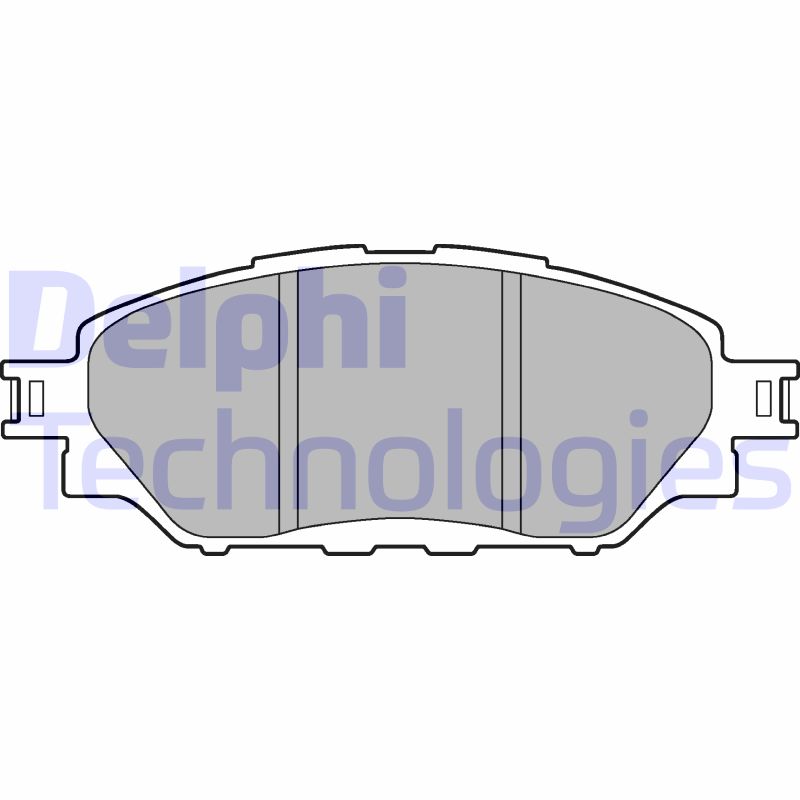 Remblokset Delphi Diesel LP3250