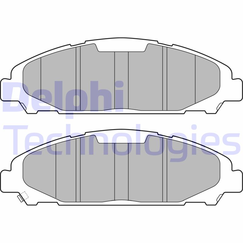 Remblokset Delphi Diesel LP3255