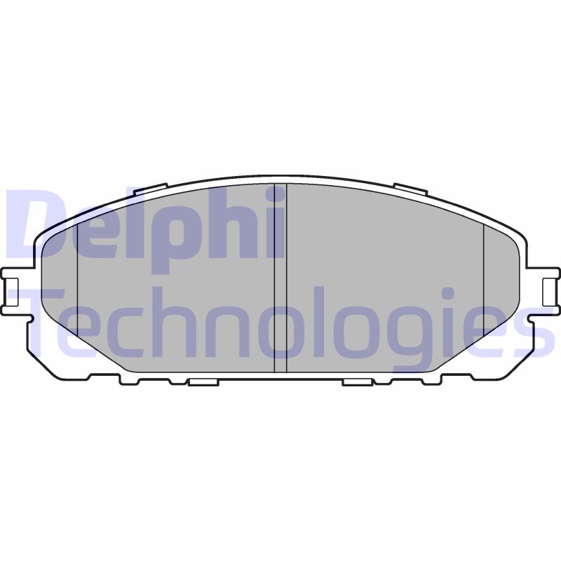 Remblokset Delphi Diesel LP3271