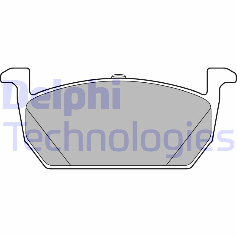 Remblokset Delphi Diesel LP3287