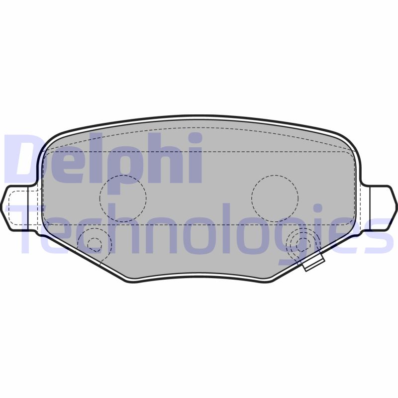 Remblokset Delphi Diesel LP3296