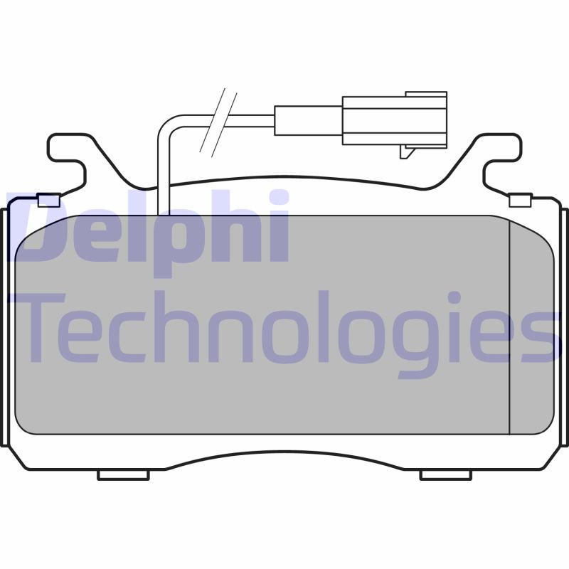 Remblokset Delphi Diesel LP3310