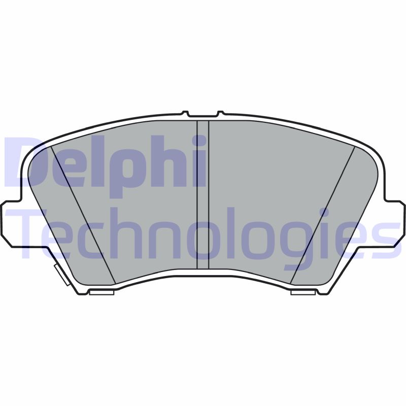 Remblokset Delphi Diesel LP3361