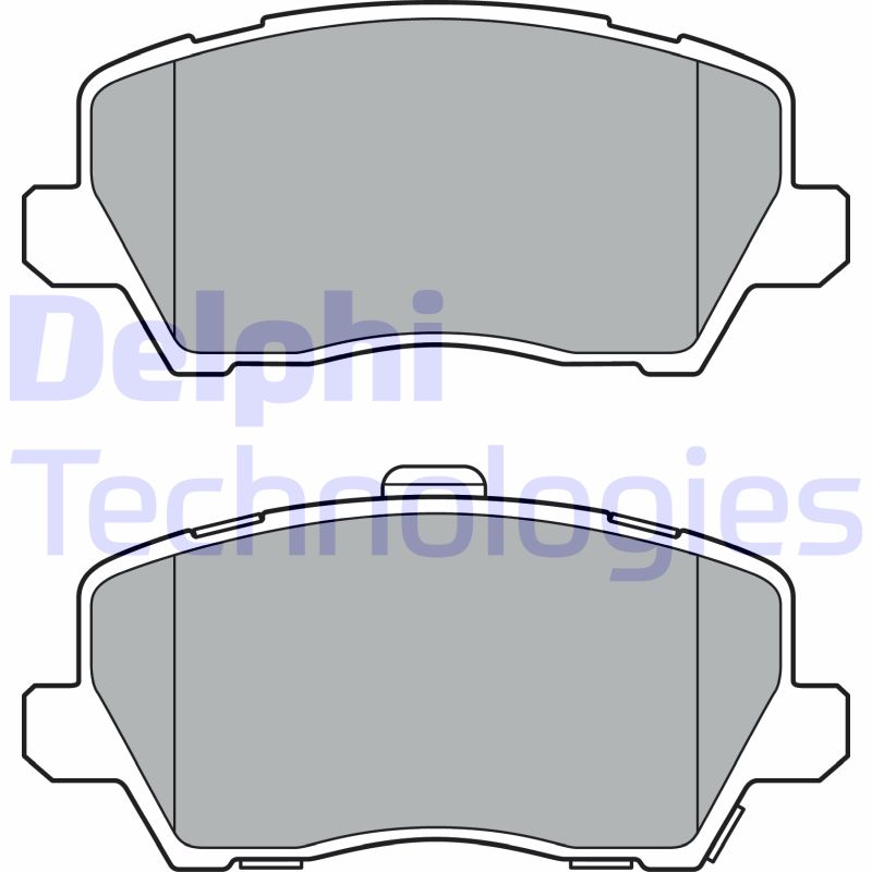 Remblokset Delphi Diesel LP3363