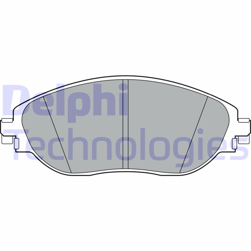 Remblokset Delphi Diesel LP3368