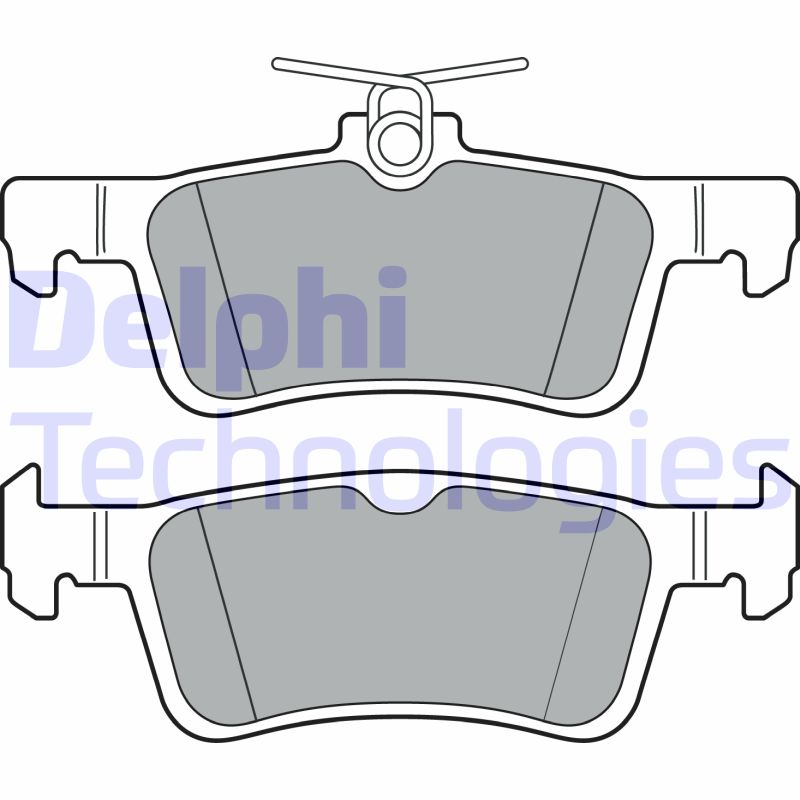 Remblokset Delphi Diesel LP3369