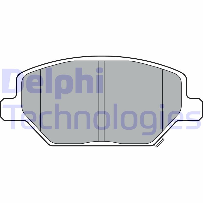 Remblokset Delphi Diesel LP3371