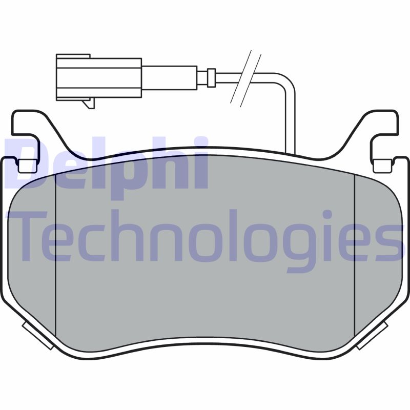 Remblokset Delphi Diesel LP3381