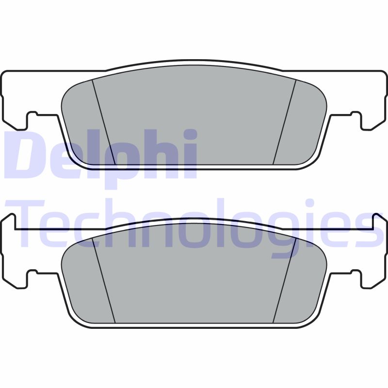 Remblokset Delphi Diesel LP3387