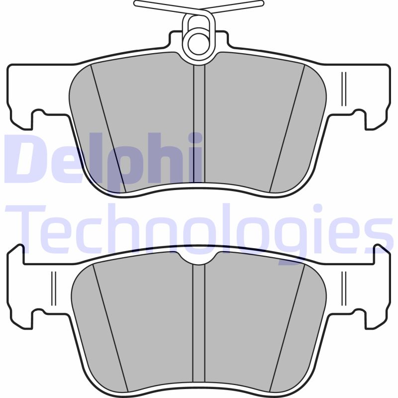 Remblokset Delphi Diesel LP3391