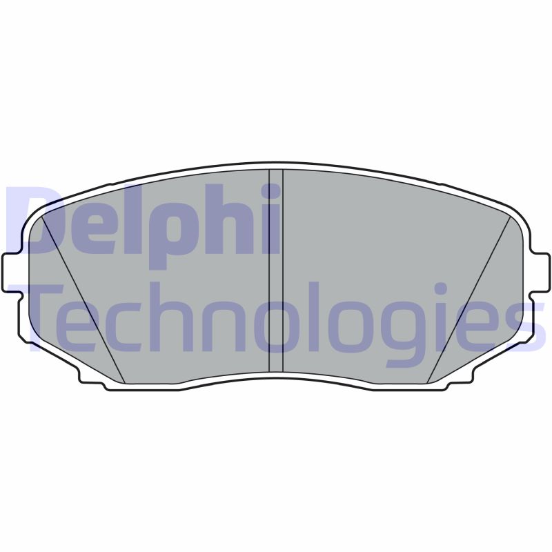 Remblokset Delphi Diesel LP3399