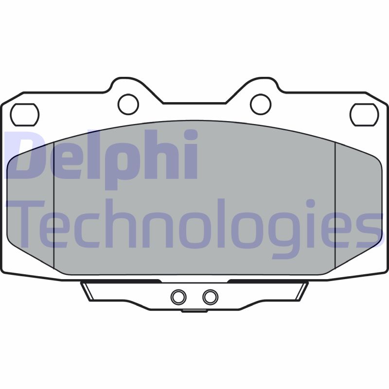 Remblokset Delphi Diesel LP3409