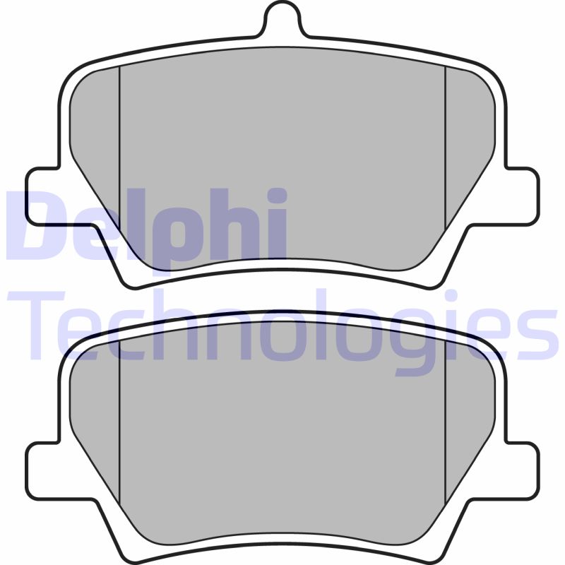 Remblokset Delphi Diesel LP3434