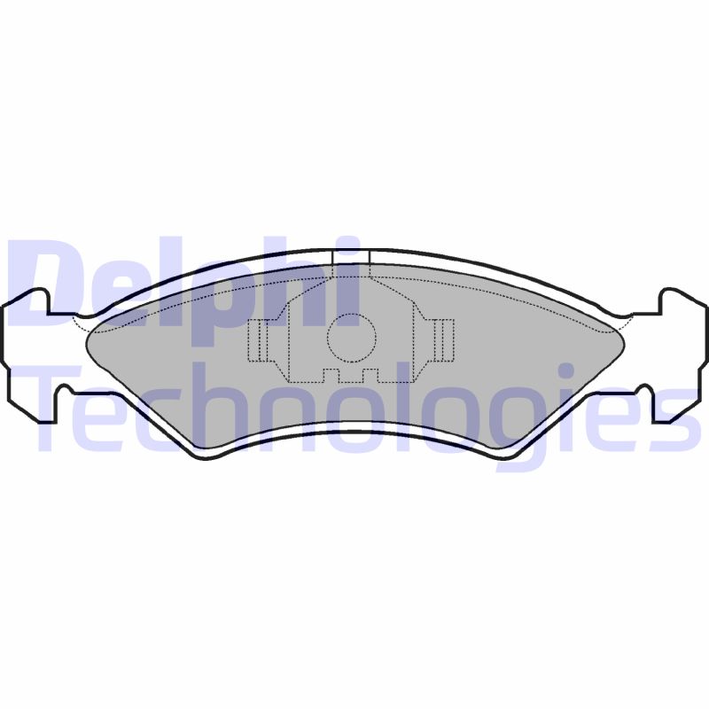 Remblokset Delphi Diesel LP351