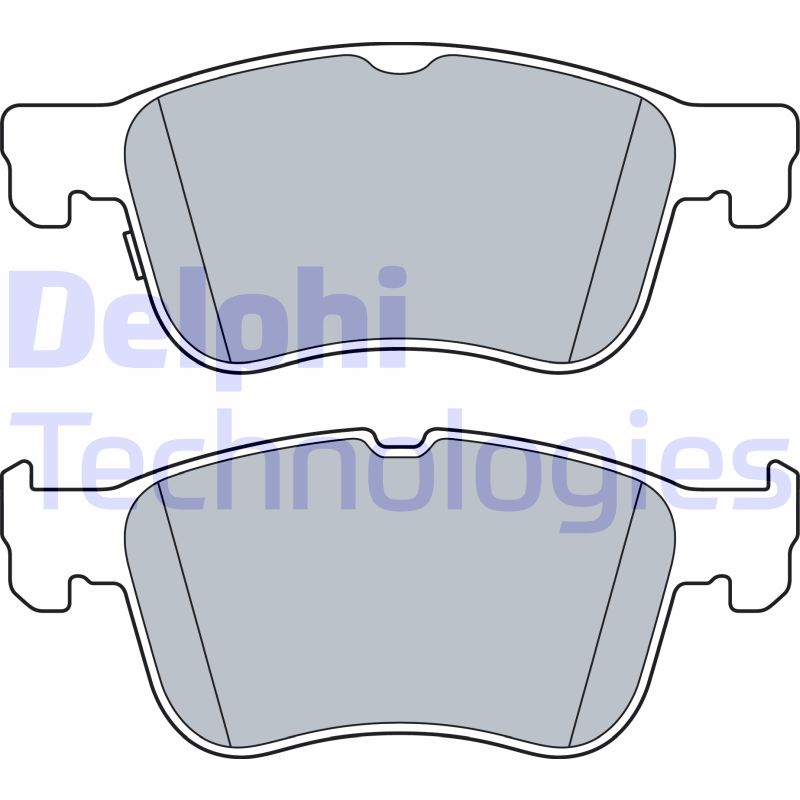 Remblokset Delphi Diesel LP3520